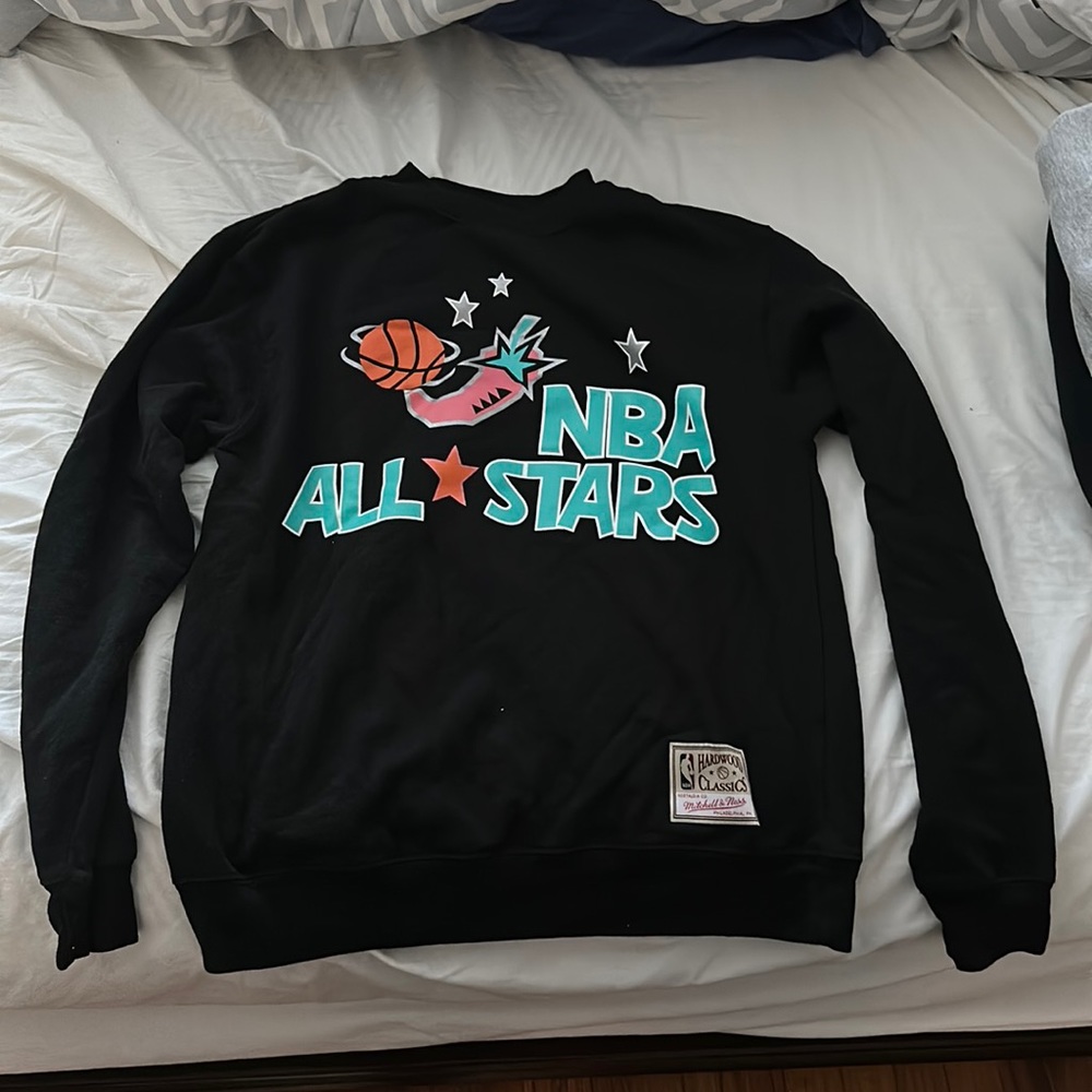 Mitchell and Ness Nba All stars Sweatshirt. Size Small